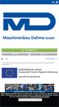 Mobile Screenshot of mb-dahme.de